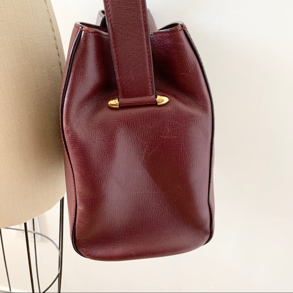 CARTIER Authentic Vintage Leather Crossbody Bag - Picture 7 of 14